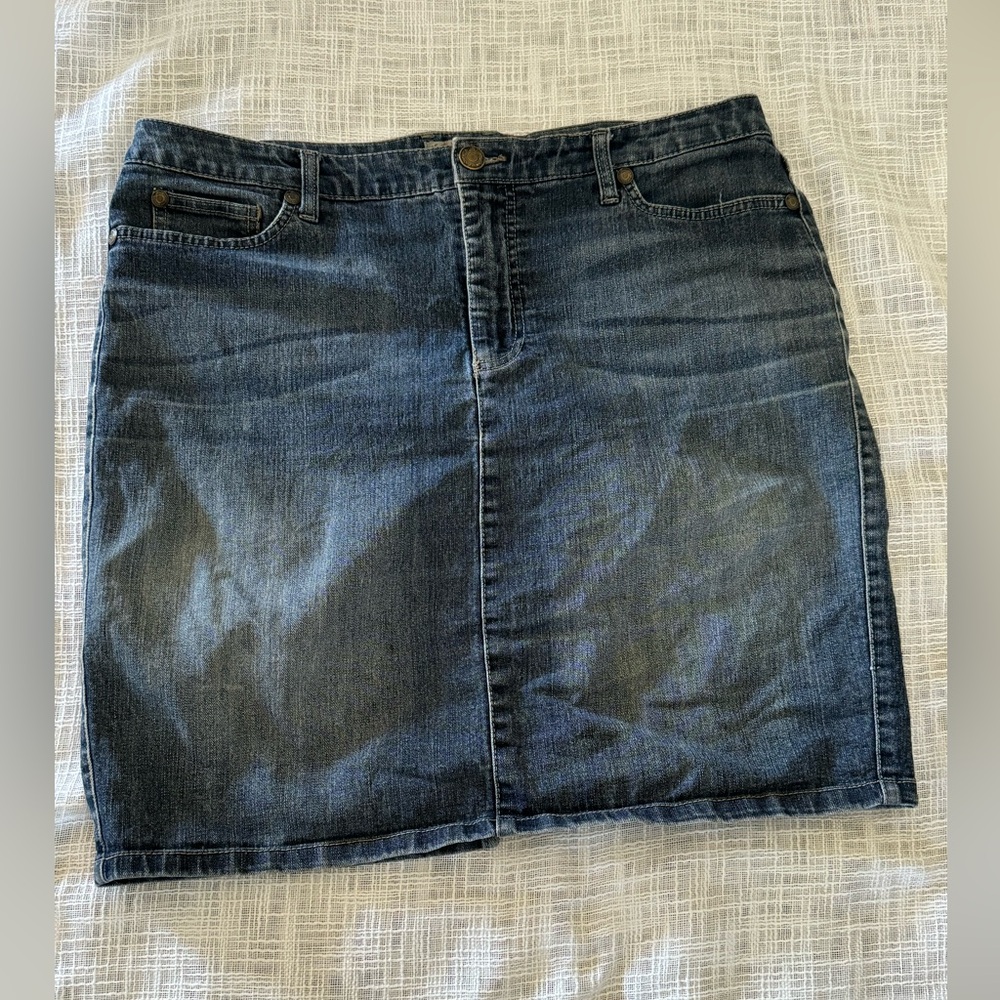 Nine West Vintage America Collections Women Denim Skirt